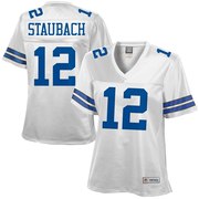 Add Roger Staubach Dallas Cowboys Women's Retired Player Jersey - White To Your NFL Collection