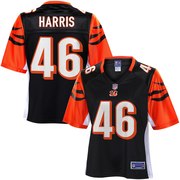 Add NFL Pro Line Women's Cincinnati Bengals Clark Harris Team Color Jersey To Your NFL Collection