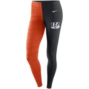 Add Cincinnati Bengals Nike Women's Leg-A-See Leggings - Black To Your NFL Collection