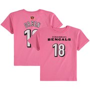 A.J. Green Cincinnati Bengals Girls Preschool Mainliner Player Name & Number T-Shirt - Pink
