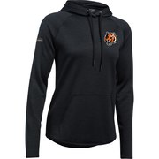 Add Cincinnati Bengals Under Armour Women's Combine Authentic Novelty Tonal Twist Armour Fleece Performance Pullover Hoodie - Black To Your NFL Collection