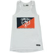 Add Chicago Bears Under Armour Girls Youth Split Logo Tank Top - White To Your NFL Collection