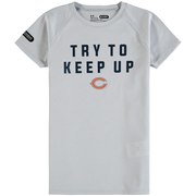 Add Chicago Bears Under Armour Girls Try To Keep Up Tech T-Shirt - Gray To Your NFL Collection