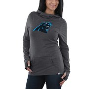 Add Carolina Panthers Majestic Women's Great Play Pullover Hoodie - Charcoal To Your NFL Collection