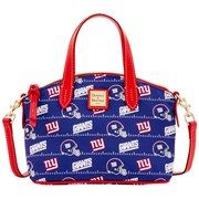 Add New York Giants Dooney & Bourke Women's Team Color Nylon Ruby Satchel - Royal To Your NFL Collection