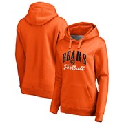 Add Chicago Bears NFL Pro Line by Fanatics Branded Women's Victory Script Pullover Hoodie - Orange To Your NFL Collection