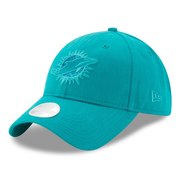 Add Miami Dolphins New Era Women's Team Glisten Tonal 9TWENTY Adjustable Hat - Aqua To Your NFL Collection