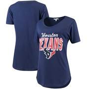 Add Houston Texans Junk Food Women's Game Time T-Shirt - Navy To Your NFL Collection