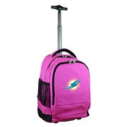 Add Miami Dolphins 19'' Premium Wheeled Backpack - Pink To Your NFL Collection