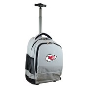 Kansas City Chiefs 19'' Premium Wheeled Backpack - Gray