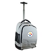 Pittsburgh Steelers 19'' Premium Wheeled Backpack - Gray