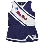 Add New York Giants Preschool Girls 2-Piece Cheerleader Set - Royal Blue To Your NFL Collection