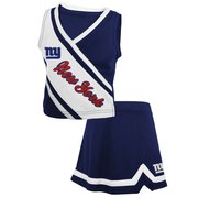Add New York Giants Girls Toddler 2-Piece Cheerleader Set - Royal To Your NFL Collection