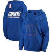 Add New York Giants Cuce Women's Aficionado Pullover Hoodie – Royal To Your NFL Collection