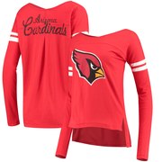 Add Arizona Cardinals Touch by Alyssa Milano Women's Free Agent Long Sleeve T-Shirt – Cardinal To Your NFL Collection