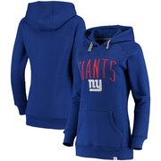 Add New York Giants NFL Pro Line by Fanatics Branded Women's Indestructible Pullover Hoodie - Royal To Your NFL Collection