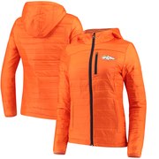 Add Denver Broncos G-III 4Her by Carl Banks Women's Formation Packable Full-Zip Jacket - Orange To Your NFL Collection