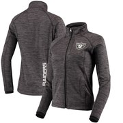 Add Oakland Raiders G-III 4Her by Carl Banks Women's Hand Off Full-Zip Jacket – Black To Your NFL Collection