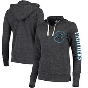 Add Carolina Panthers Touch by Alyssa Milano Women's Training Camp Hoodie - Heathered Black To Your NFL Collection