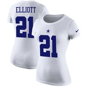 Add Ezekiel Elliott Dallas Cowboys Nike Women's Player Pride Name & Number T-Shirt - White To Your NFL Collection