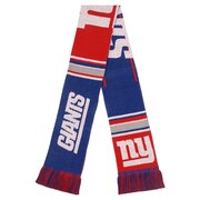 Add New York Giants Color Block Double-Sided Scarf To Your NFL Collection
