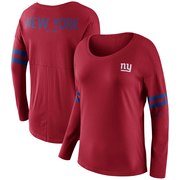 Add New York Giants Nike Women's Tailgate Long Sleeve T-Shirt - Red To Your NFL Collection