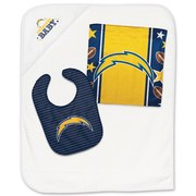 Los Angeles Chargers WinCraft Infant Three-Piece Gift Set