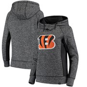 Add Cincinnati Bengals NFL Pro Line by Fanatics Branded Women's Static Pullover Hoodie - Heathered Black/Charcoal To Your NFL Collection