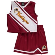 Add Washington Redskins Girls Youth 2-Piece Cheerleader Set - Burgundy To Your NFL Collection