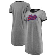 Add Buffalo Bills NFL Pro Line by Fanatics Branded Women's Tri-Blend T-Shirt Dress – Heathered Gray To Your NFL Collection