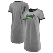 Add Seattle Seahawks NFL Pro Line by Fanatics Branded Women's Tri-Blend T-Shirt Dress – Heathered Gray To Your NFL Collection