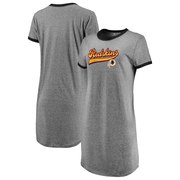 Add Washington Redskins NFL Pro Line by Fanatics Branded Women's Tri-Blend T-Shirt Dress – Heathered Gray To Your NFL Collection