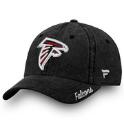 Add Atlanta Falcons NFL Pro Line by Fanatics Branded Women's Timeless Fundamental Adjustable Hat – Black To Your NFL Collection