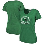 Add Philadelphia Eagles NFL Pro Line Women's Hometown Collection Tri-Blend V-Neck T-Shirt - Heathered Green To Your NFL Collection