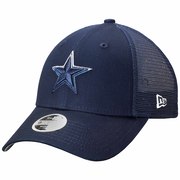 Add Women's Dallas Cowboys New Era Faded Front 9FORTY Adjustable Hat – Navy To Your NFL Collection