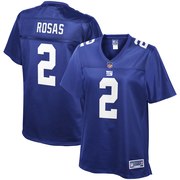 Add Aldrick Rosas New York Giants NFL Pro Line Women's Team Color Player Jersey – Royal To Your NFL Collection