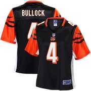 Add Randy Bullock Cincinnati Bengals NFL Pro Line Women's Player Jersey - Black To Your NFL Collection