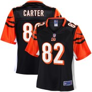 Add Cethan Carter Cincinnati Bengals NFL Pro Line Women's Player Jersey - Black To Your NFL Collection