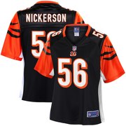 Add Hardy Nickerson Cincinnati Bengals NFL Pro Line Women's Player Jersey - Black To Your NFL Collection