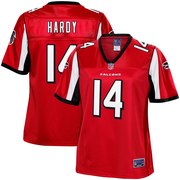 Add Justin Hardy Atlanta Falcons NFL Pro Line Women's Team Color Player Jersey – Red To Your NFL Collection