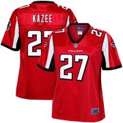 Add Damontae Kazee Atlanta Falcons NFL Pro Line Women's Team Color Player Jersey – Red To Your NFL Collection