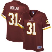 Add Fabian Moreau Washington Redskins NFL Pro Line Women's Team Color Player Jersey – Burgundy To Your NFL Collection