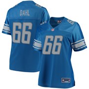 Add Joe Dahl Detroit Lions NFL Pro Line Women's Team Color Player Jersey – Blue To Your NFL Collection