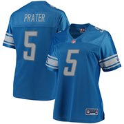 Add Matt Prater Detroit Lions NFL Pro Line Women's Team Color Player Jersey – Blue To Your NFL Collection