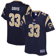 Add Justin Davis Los Angeles Rams NFL Pro Line Women's Home Player Jersey – Navy To Your NFL Collection