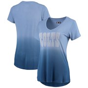 Add Indianapolis Colts 5th & Ocean by New Era Women's Dip Dye V-Neck T-Shirt – Royal To Your NFL Collection