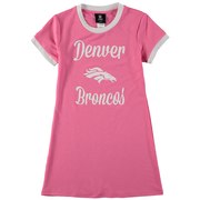 Add Denver Broncos Girls Toddler Yardline Ringer Dress – Pink To Your NFL Collection