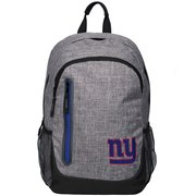 Add New York Giants Heathered Gray Backpack To Your NFL Collection
