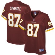 Add Jeremy Sprinkle Washington Redskins NFL Pro Line Women's Team Color Player Jersey – Burgundy To Your NFL Collection