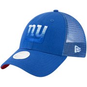 Add New York Giants New Era Women's Faded Front 9FORTY Adjustable Hat – Royal To Your NFL Collection